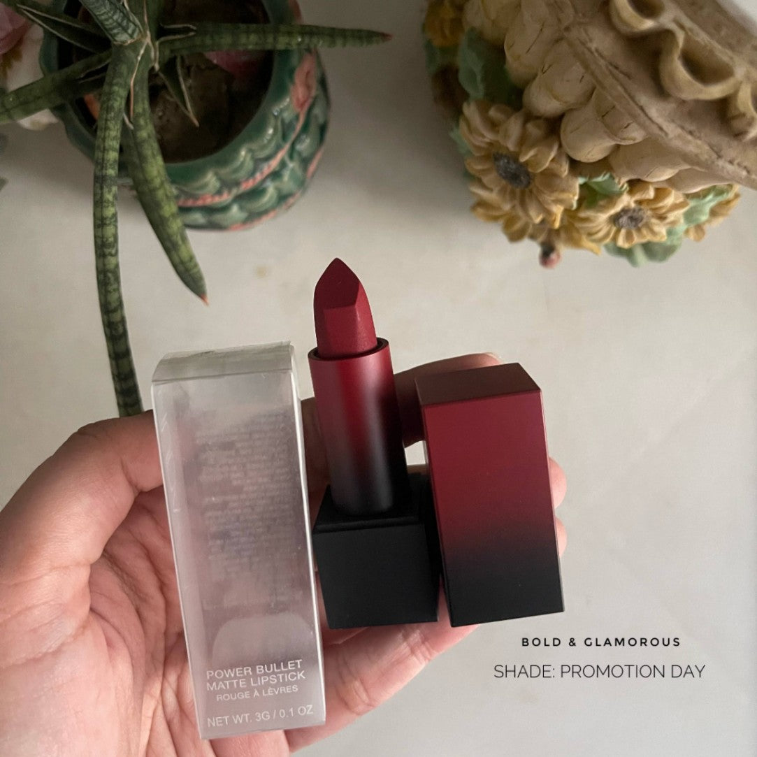 Huda Beauty Power Bullet Matte Lipstick | Promotion Day