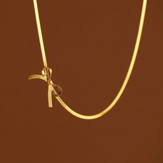Necklace | SN299 | Choker Bow