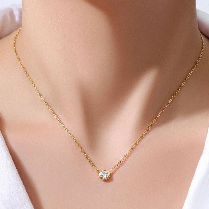 Necklace | SN105 | Simple Stone I