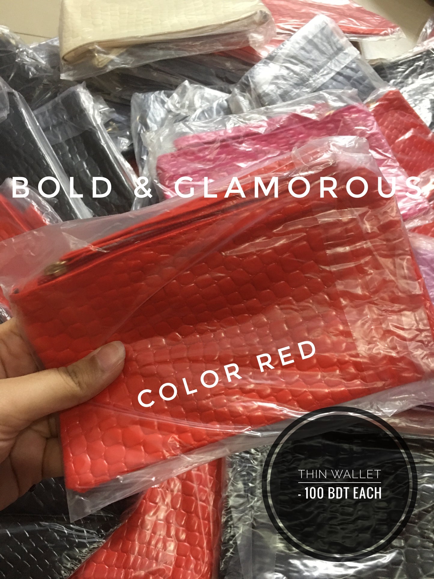 Thin Wallet | TW01 | Red