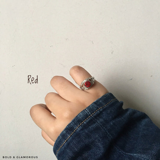 Diamond Cut Ring | DCR10 | Red