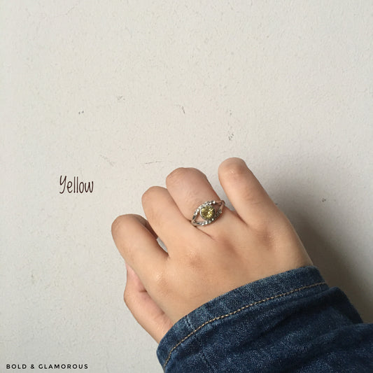 Diamond Cut Ring | DCR10 | Yellow