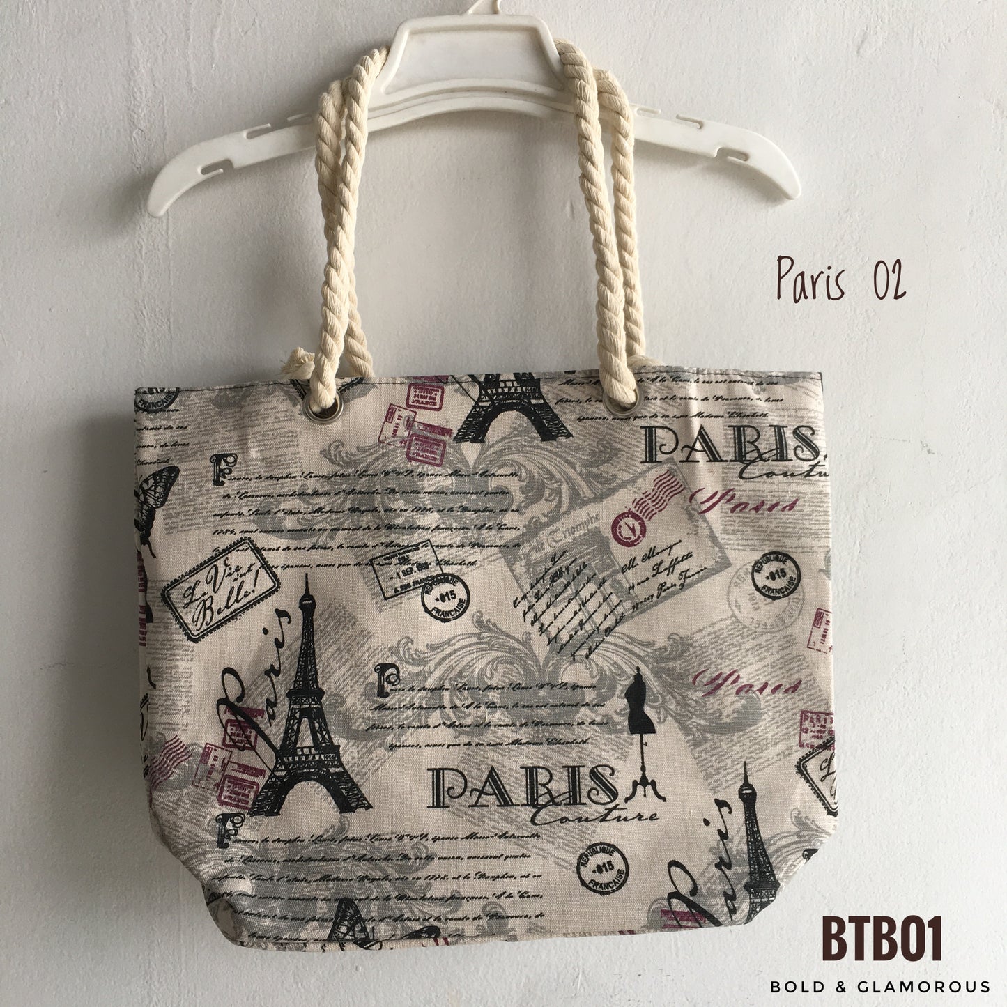 Boho Tote Bags | BTB01 | Paris 02