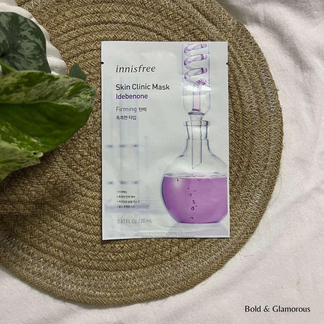 Innisfree Skin Clinic Mask | Idebenone Firming