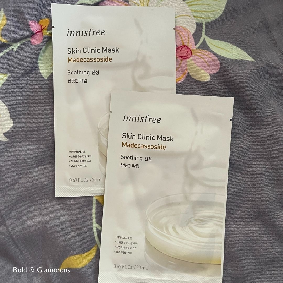 Innisfree Skin Clinic Mask | Madecassoside Soothing