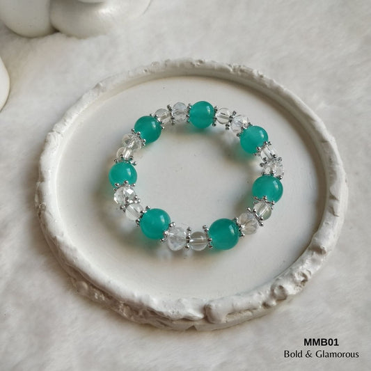 Beaded Bracelet | MMB01 | Green