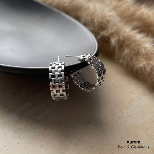 Half Hoop Earring | ME01 | Aurora