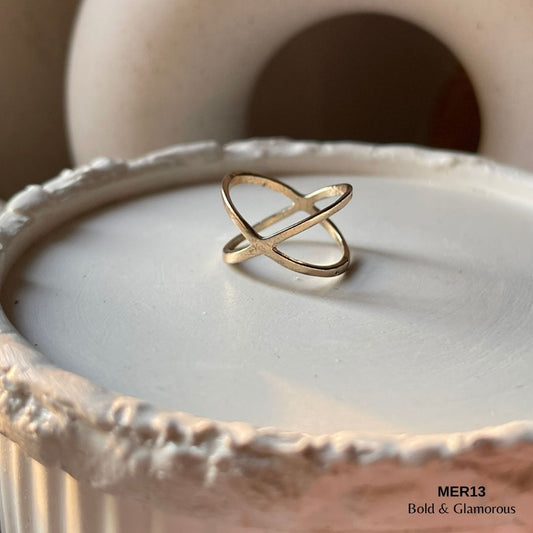 Minimalistic Ring | MER13 | Gold