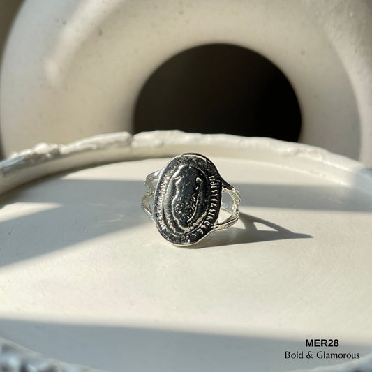 Statement Ring | MER28 | Silver
