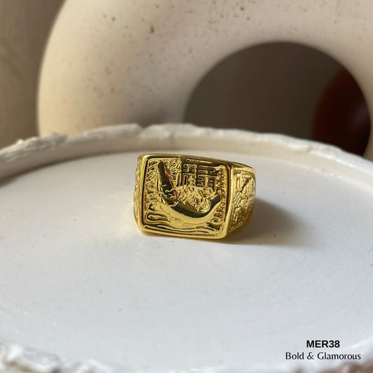 Vintage Ring | MER38 | Gold