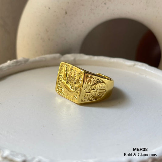 Vintage Ring | MER38 | Gold