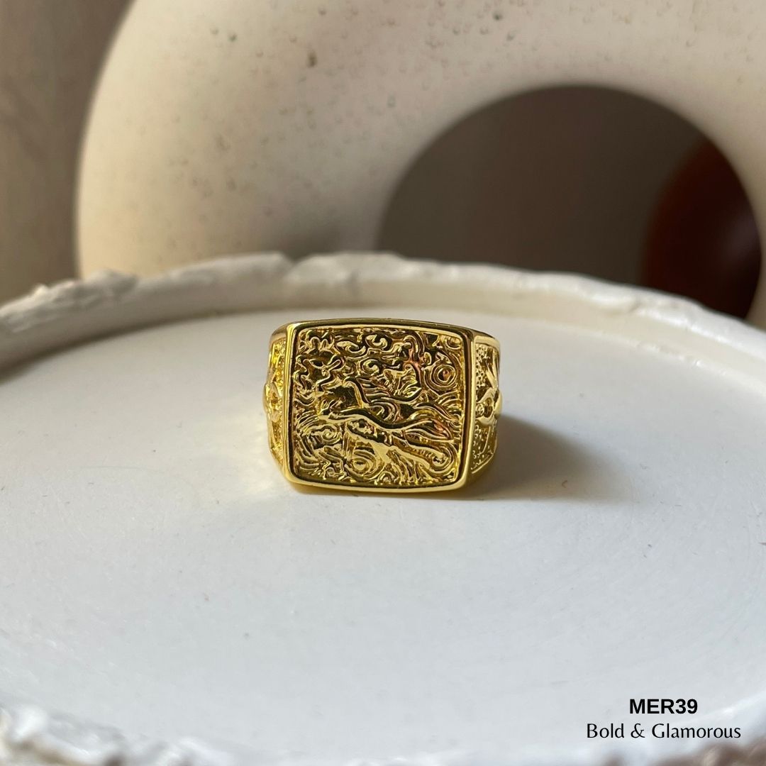 Vintage Ring | MER39 | Gold