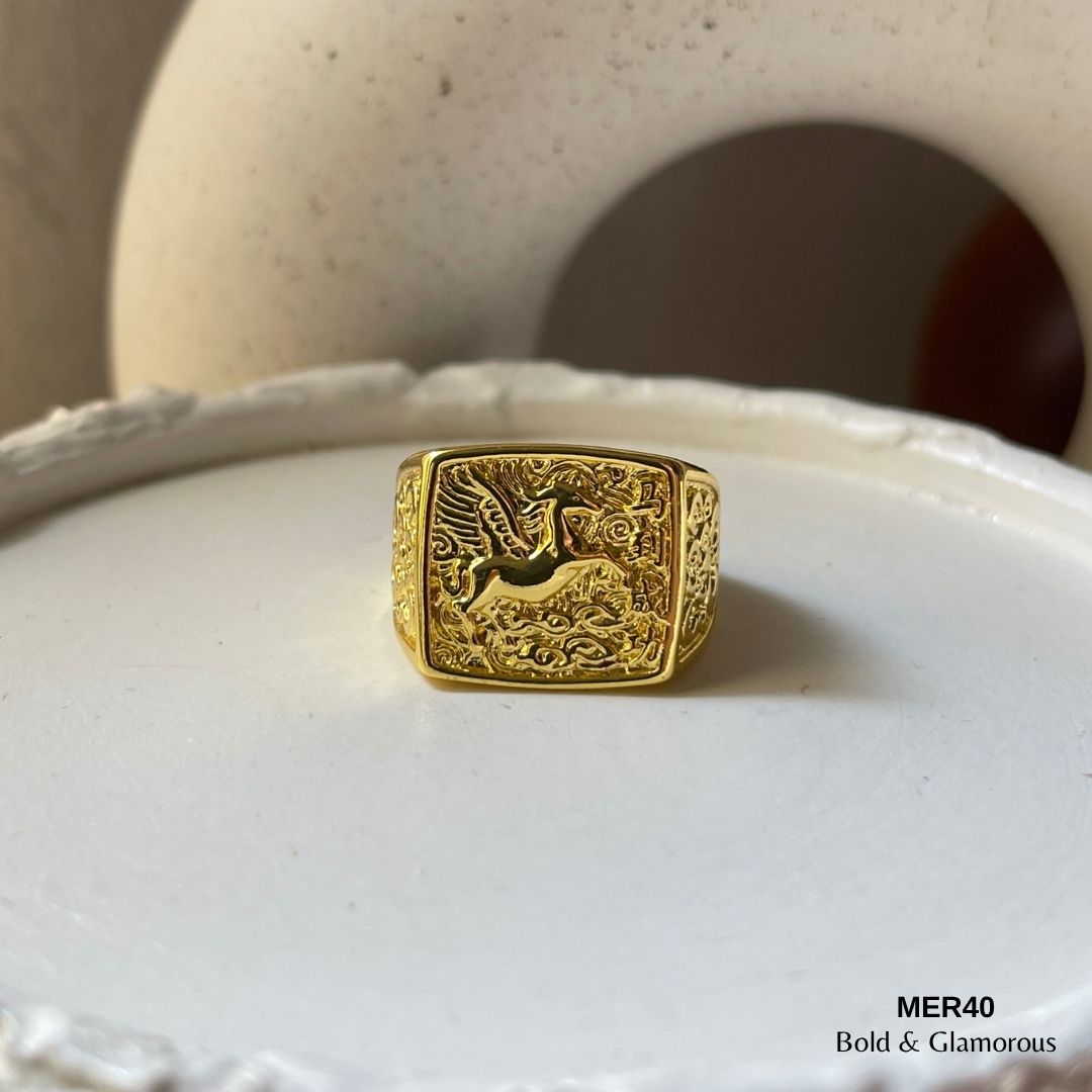 Vintage Ring | MER40 | Gold
