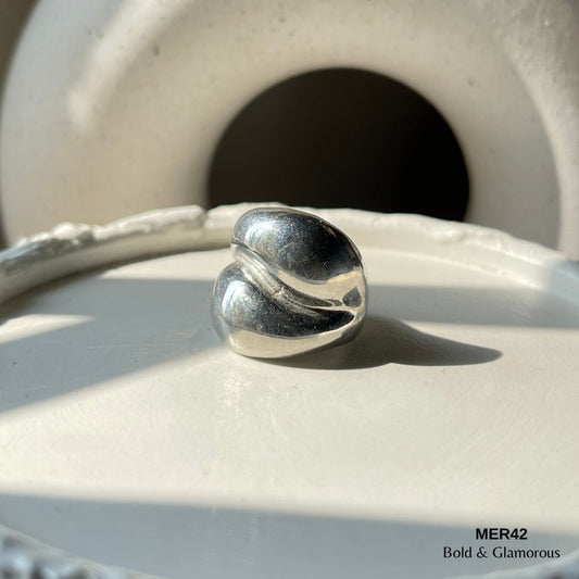 Chunky Ring | MER42 | Silver