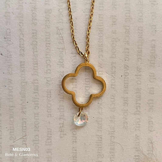 Necklace | MESN03 | Clover