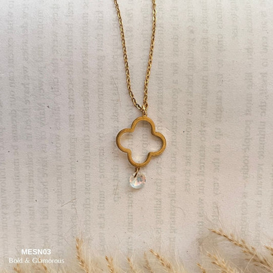 Necklace | MESN03 | Clover