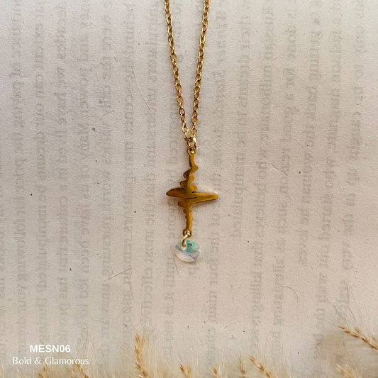 Necklace | MESN06 | Heartbeat Stone