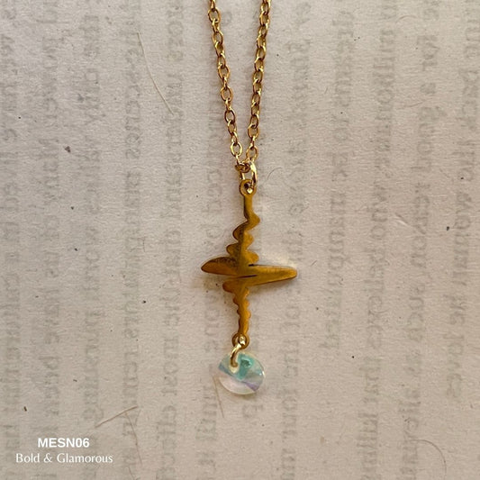 Necklace | MESN06 | Heartbeat Stone