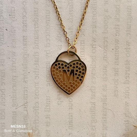Necklace | MESN16 | Heart M