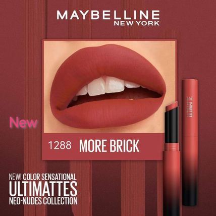 Maybelline Ultimate by Color Sensational Matte Lipstick | More Brick