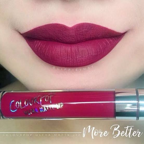 Colourpop Ultra Matte Liquid Lipstick | More Better