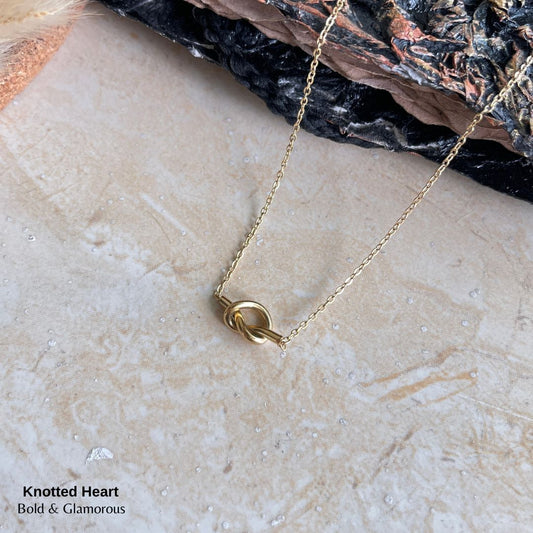 Necklace | SN155 | Knotted Heart