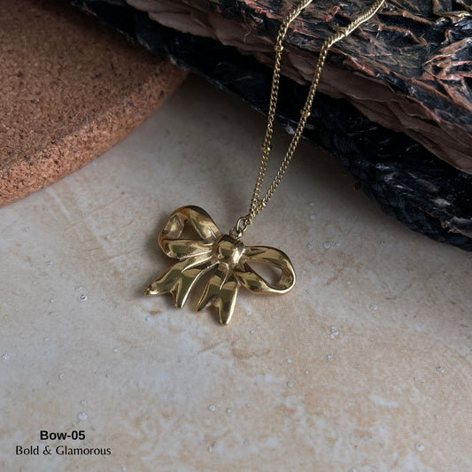 Necklace | SN175 | Bow-05