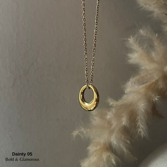 Necklace | SN052 | Dainty 05 | Gold
