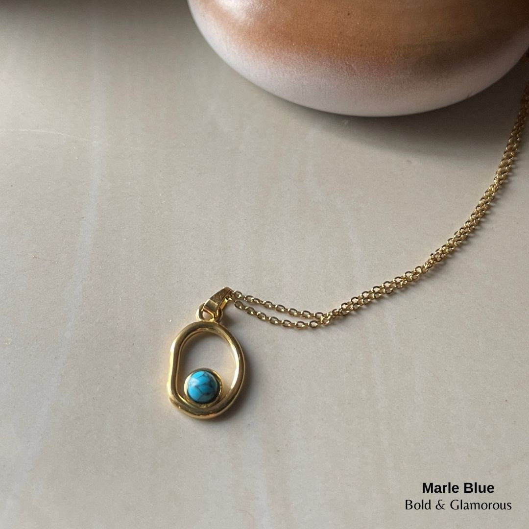 Necklace | SN67 | Marle | Blue