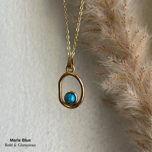 Necklace | SN067 | Marle | Blue