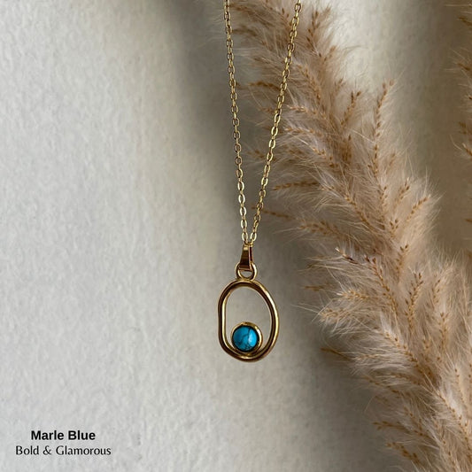 Necklace | SN067 | Marle | Blue