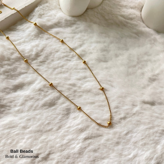 Necklace | SN125 | Ball Beads