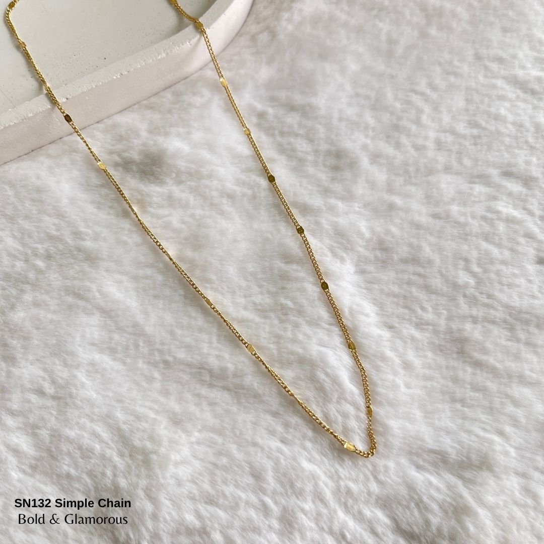 Necklace | SN132 | Simple Chain Necklace