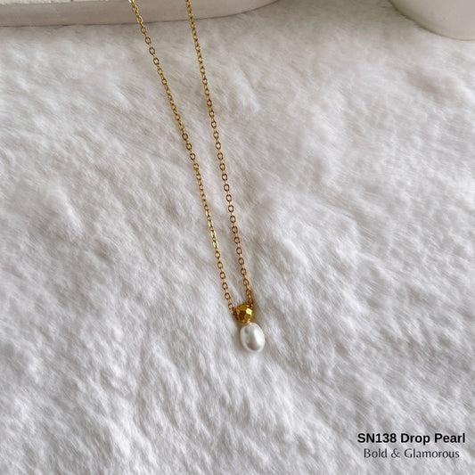 Necklace | SN138 | Drop Pearl