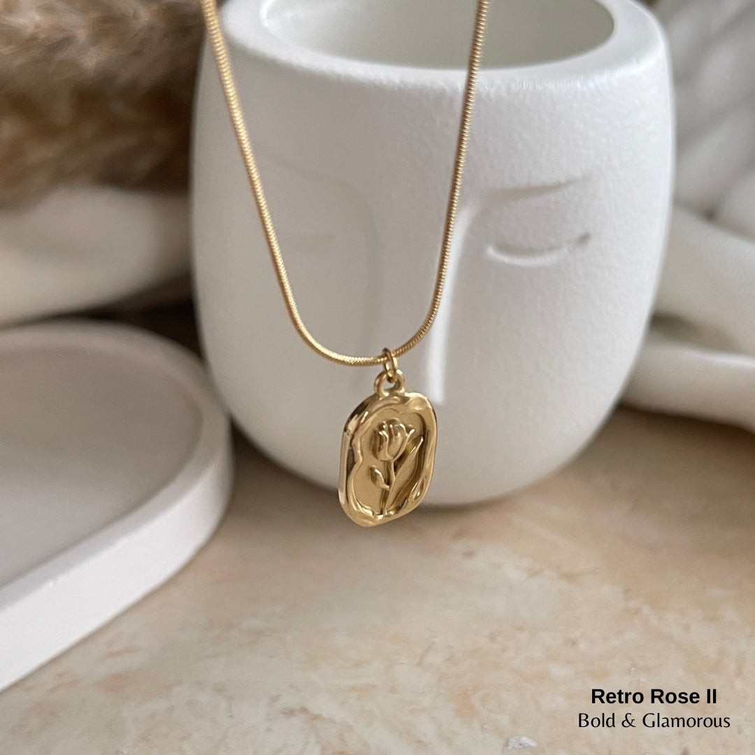 Necklace | SN186 | Retro Rose II