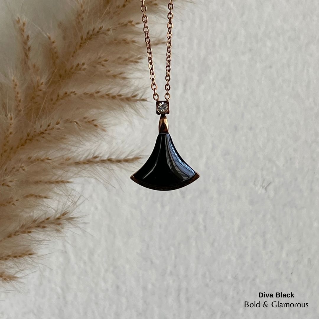 Necklace | SN018 | Diva Black