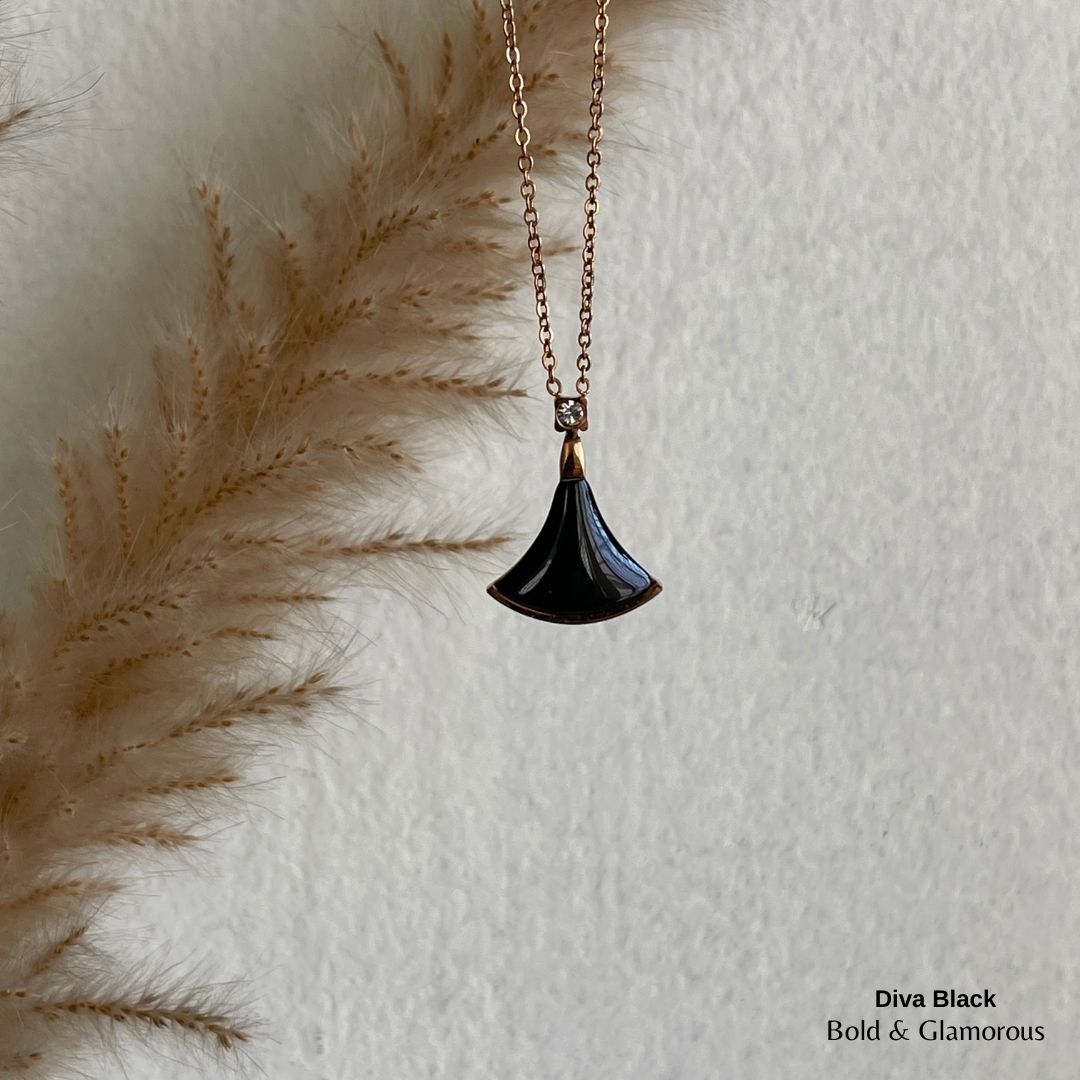 Necklace | SN018 | Diva Black