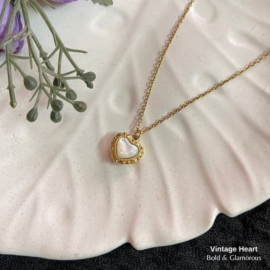 Necklace | SN296 | Vintage Heart
