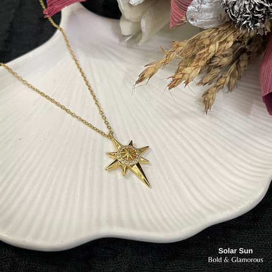 Necklace | SN356 | Solar Sun