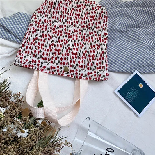 Small Printed Canvas Bags | SCB01 | Not So Cherry