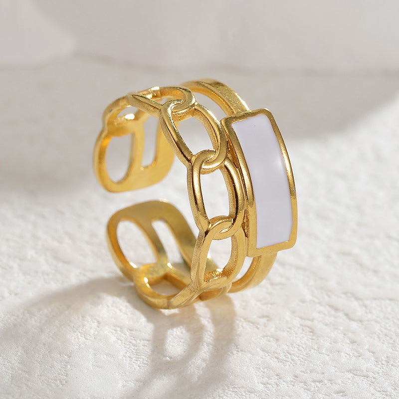 Minimalistic Ring | SR123 | White