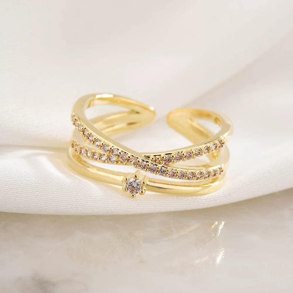 Zircon Ring | SR290 | Gold