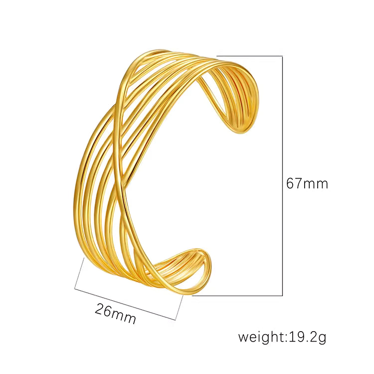 Cuff Bracelet | CB034 | Maison Curve