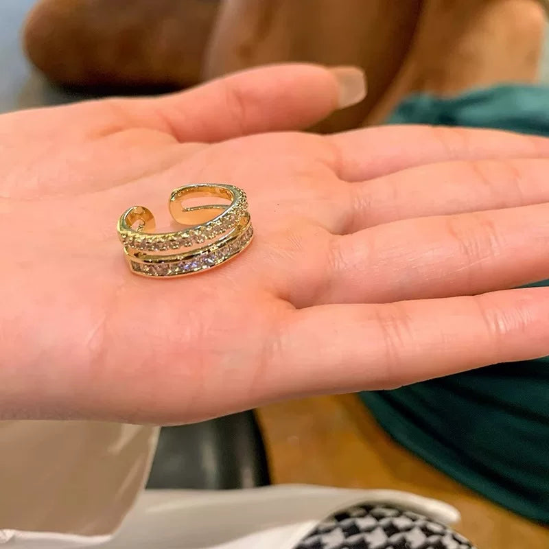 Zircon Ring | SR289 | Gold