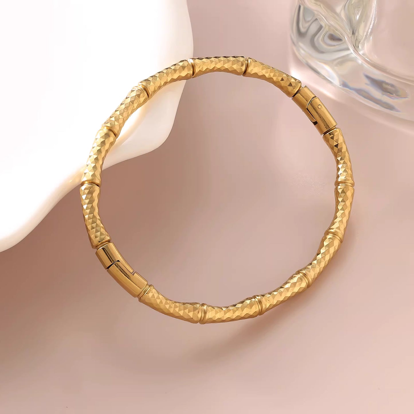 Bangle Bracelet | BB91 | Gold