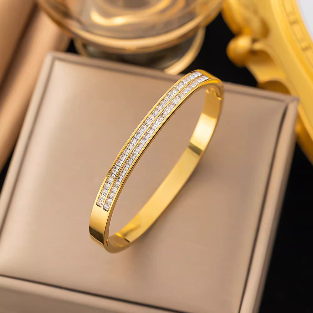 Bangle Bracelet | BB88 | Gold