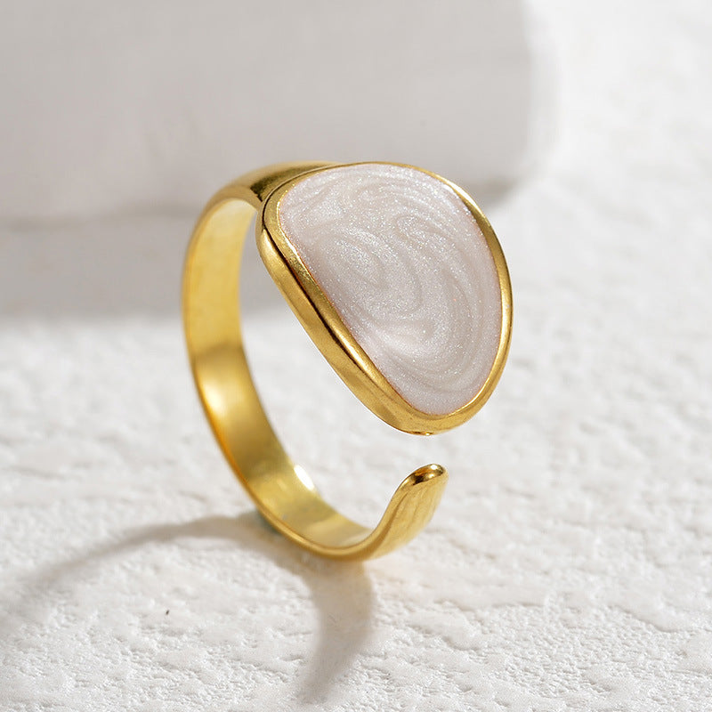 Oil Drip Ring | SR109 | White