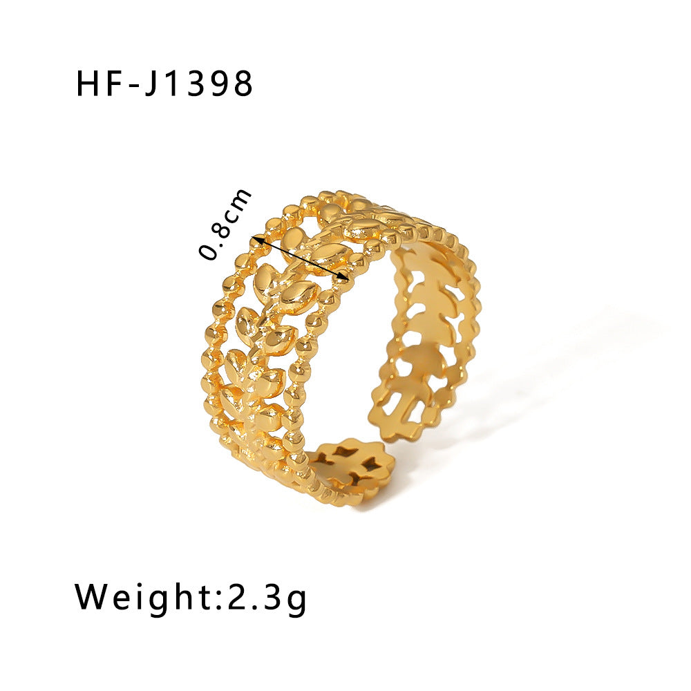 Statement Ring | SR132 | Gold