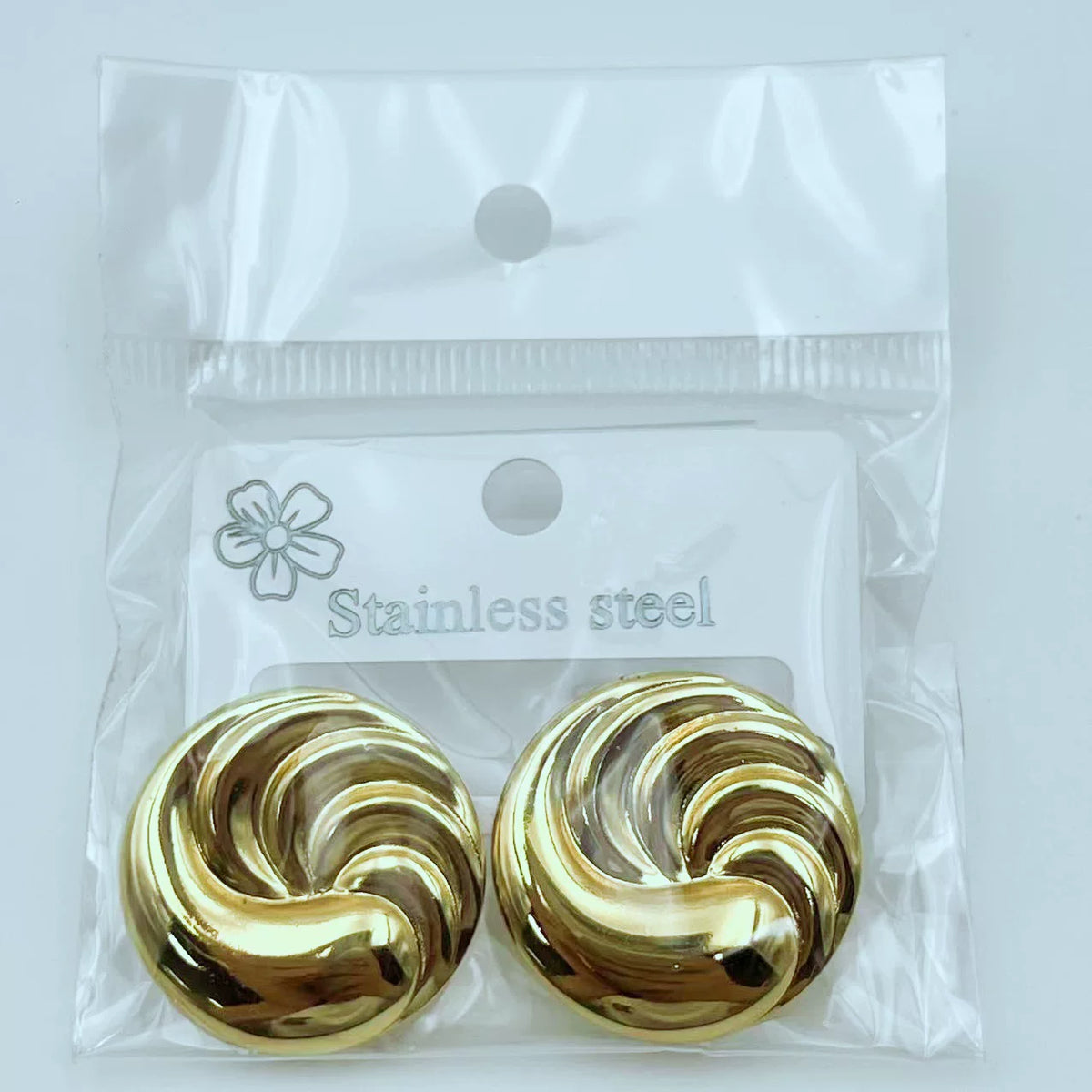Statement Earring | STE109 | Gold