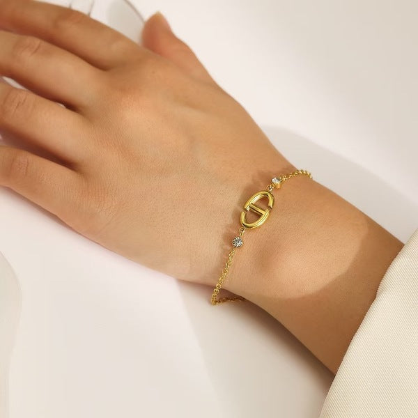 Chain Bracelet | SSCB098 | D Diamonds